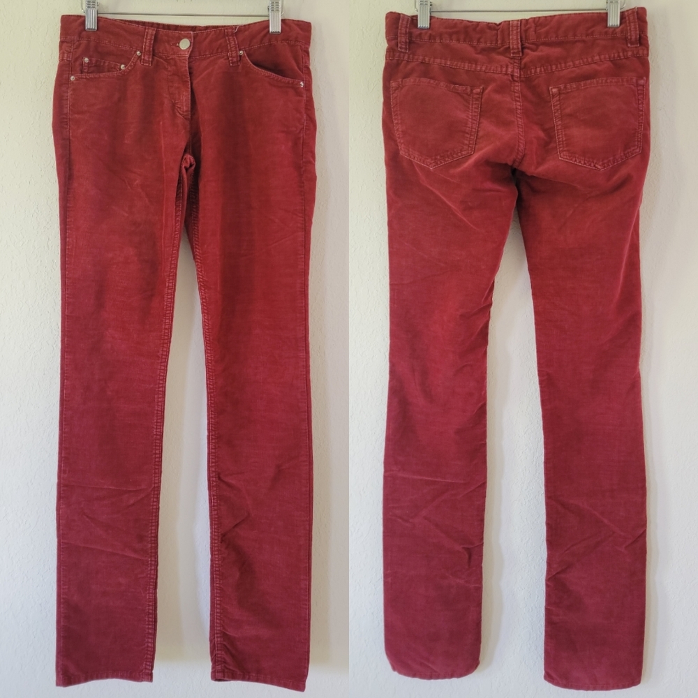 ISABEL MARANT ÉTOILE Corduroy Straight Leg Pants 38/2.
